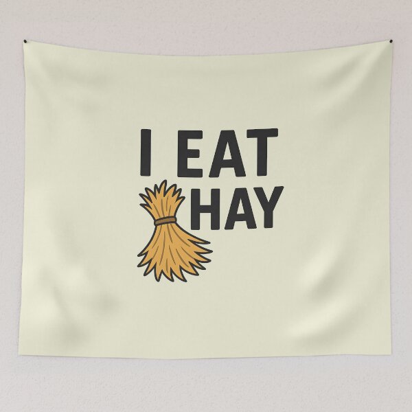 Item preview, I Eat Hay designed and sold by musthavewords.