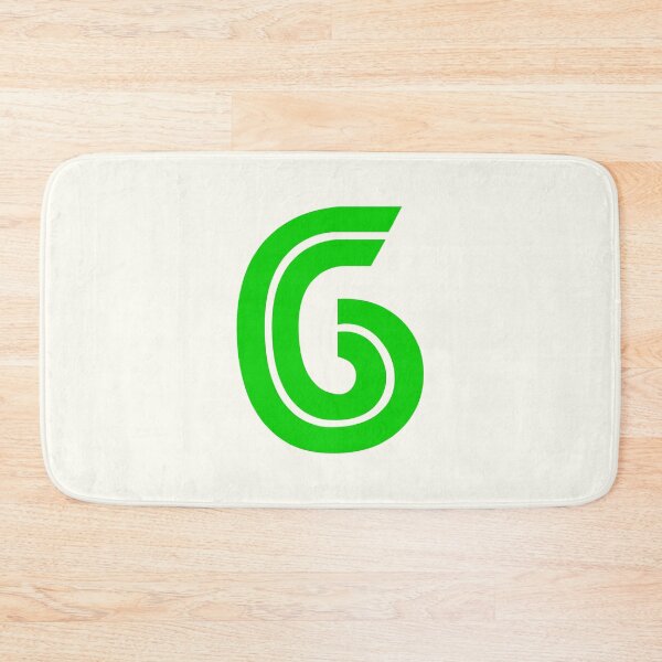Item preview, Number 6, Green Six designed and sold by Jeallan Designs.