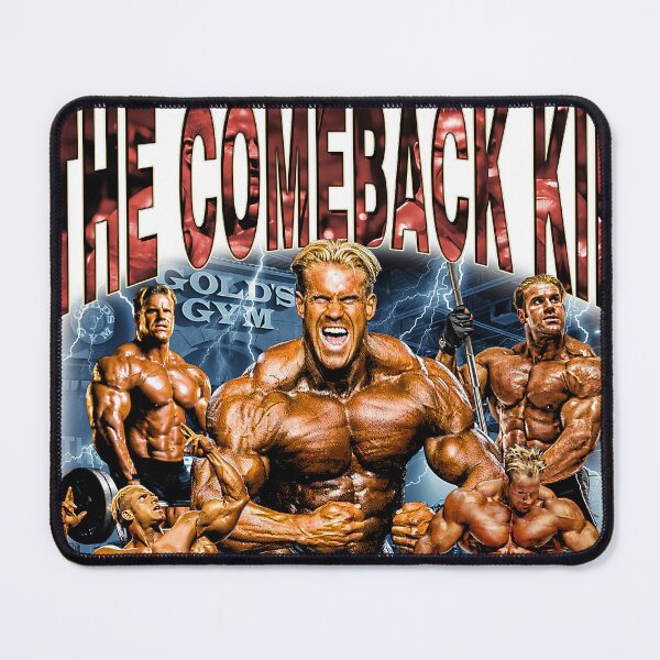 Item preview, The Comeback Kid Gold’s Gym Bodybuilding Poster designed and sold by brandenfek.