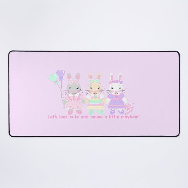 Item preview, Cute Mayhem Bunnies designed and sold by ByMazsBoutique.