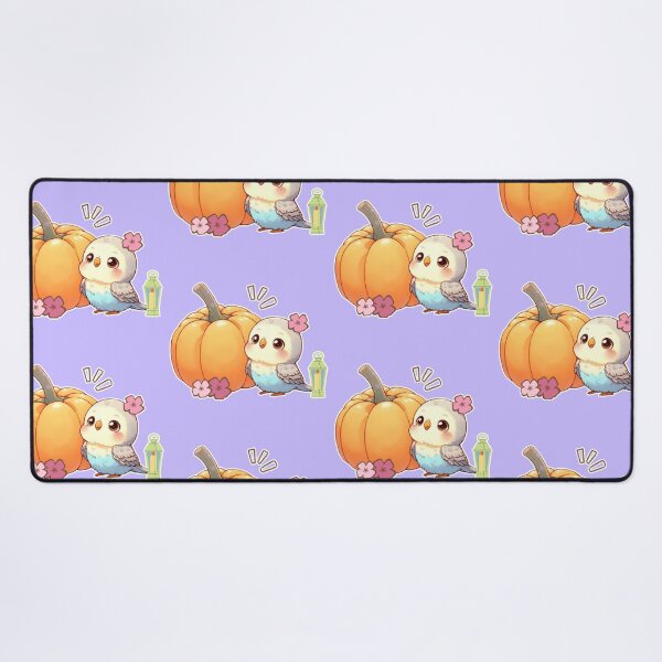 Item preview, Autumn Pumpkin Parrot – Cute Tropical Fall Bird Illustration designed and sold by Sugar Wisdom .