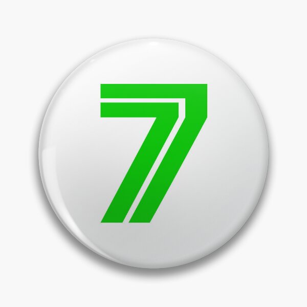 Item preview, Number 7, Green Seven designed and sold by Jeallan Designs.
