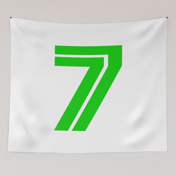 Item preview, Number 7, Green Seven designed and sold by Jeallan Designs.