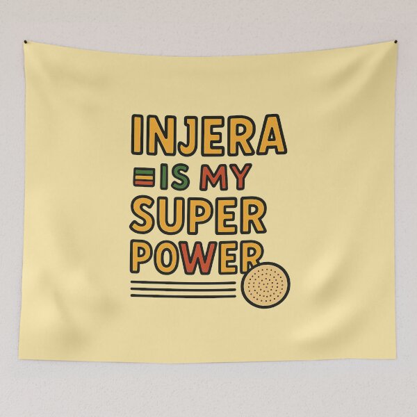 Item preview, Injera Is My Superpower designed and sold by musthavewords.