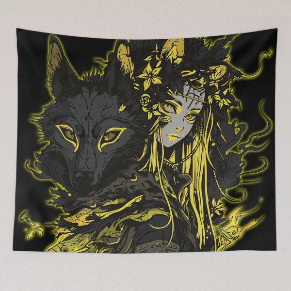 Item preview, Black Wolf girl (v5) designed and sold by PunkerLazar.