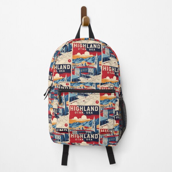 Item preview, Highland Utah 1950s USA Vintage Travel Tourism designed and sold by TravelersGems.