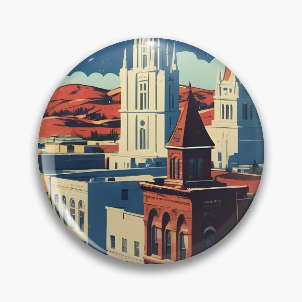 Item preview, Draper Utah 1950s USA Vintage Travel Tourism designed and sold by TravelersGems.