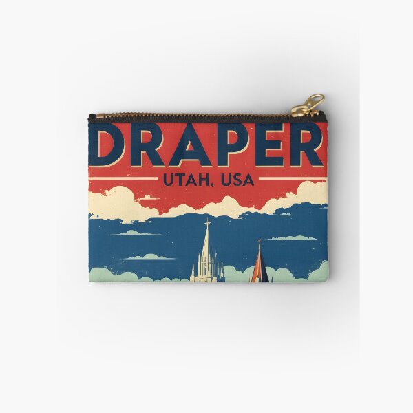 Item preview, Draper Utah 1950s USA Vintage Travel Tourism designed and sold by TravelersGems.