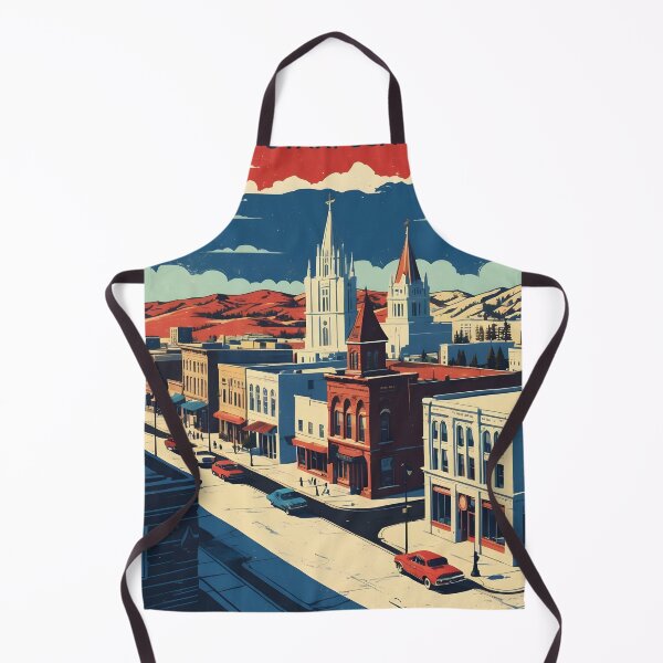 Item preview, Draper Utah 1950s USA Vintage Travel Tourism designed and sold by TravelersGems.