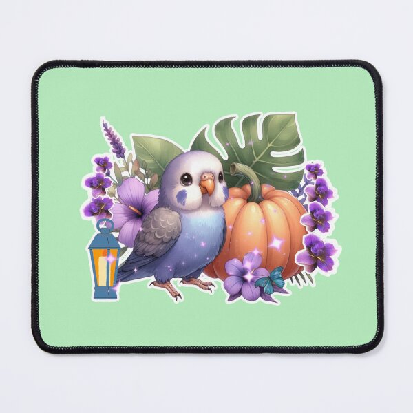Item preview, Autumn Pumpkin Parrot – Cute Tropical Fall Bird Illustration designed and sold by Sugar Wisdom .