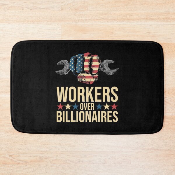 Item preview, Workers Over Billionaires American Flag Protest designed and sold by gear-posters.