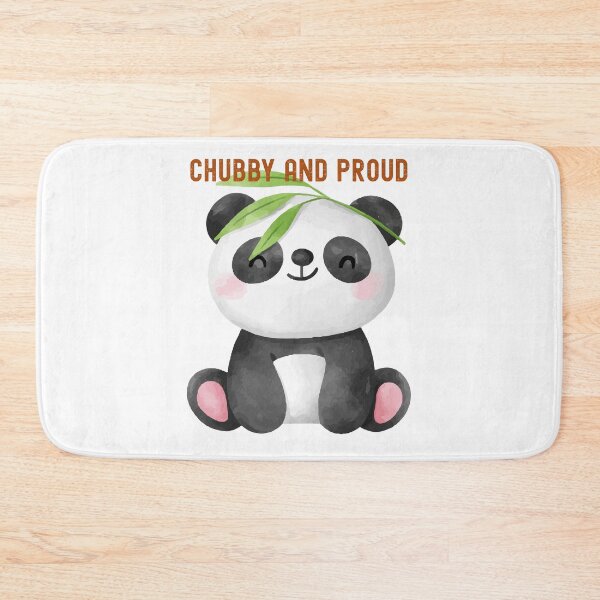 Item preview, Chubby and Proud - Panda cute animal designed and sold by HumourFunkyD.