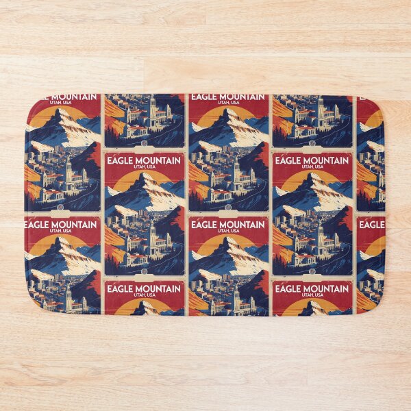 Item preview, Eagle Mountain Utah 1950s USA Vintage Travel Tourism designed and sold by TravelersGems.