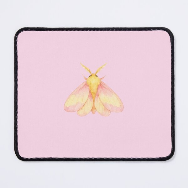 Item preview, Watercolor Rosy Maple Moth designed and sold by jellyclub.