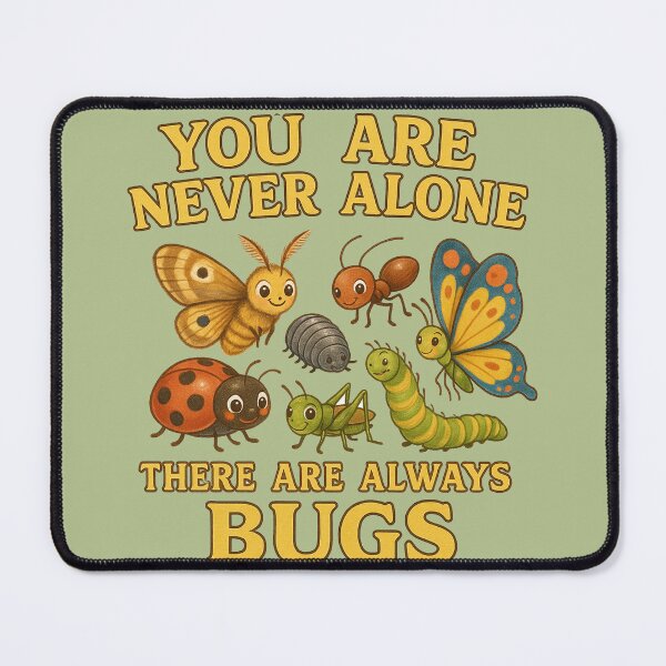 Item preview, You are never alone there are always bugs designed and sold by FrictionMaxxing.