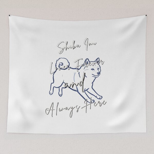 Item preview, Shiba Inu Forever T-Shirt, Japanese Pet Lover Gift designed and sold by FunnyPetTeesJP.