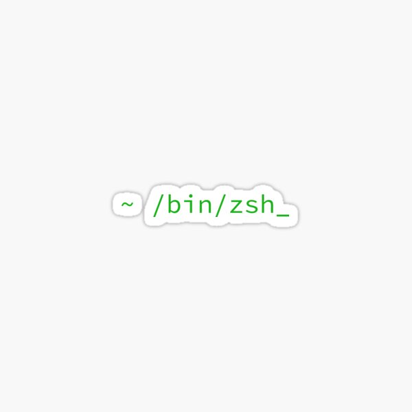 Item preview, Zsh Linux Green designed and sold by Mr-M00.