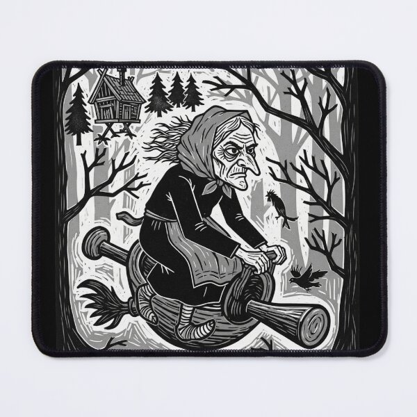 Item preview, Baba Jaga in the Forest designed and sold by KunoKR.