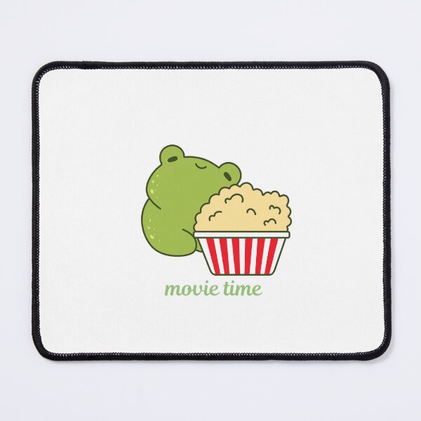 Item preview, Frog watching movie | movie time designed and sold by Mindful-shop.