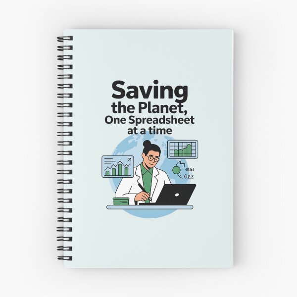 Item preview, Saving the Planet, One Spreadsheet at a Time designed and sold by musthavewords.