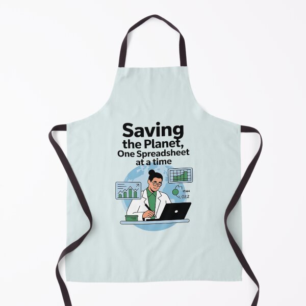 Item preview, Saving the Planet, One Spreadsheet at a Time designed and sold by musthavewords.