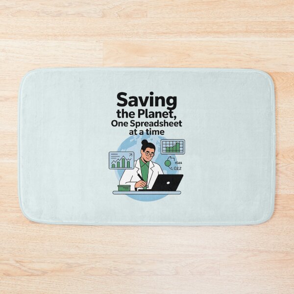 Item preview, Saving the Planet, One Spreadsheet at a Time designed and sold by musthavewords.