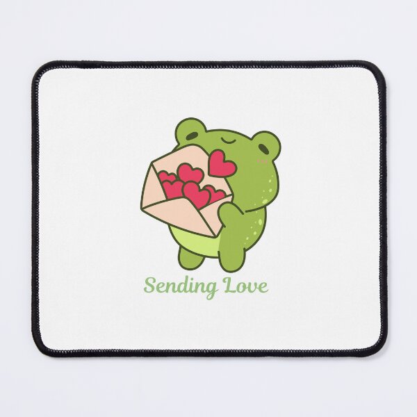 Item preview, Frog full of love | sending love designed and sold by Mindful-shop.