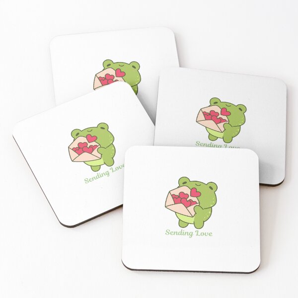 Item preview, Frog full of love | sending love designed and sold by Mindful-shop.