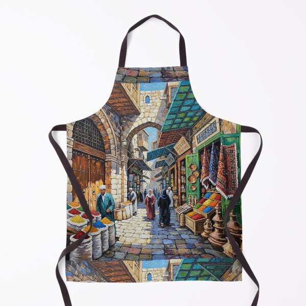 Item preview, Old Arab streets where they sell spices, carpets and copper utensils. designed and sold by jotcar.