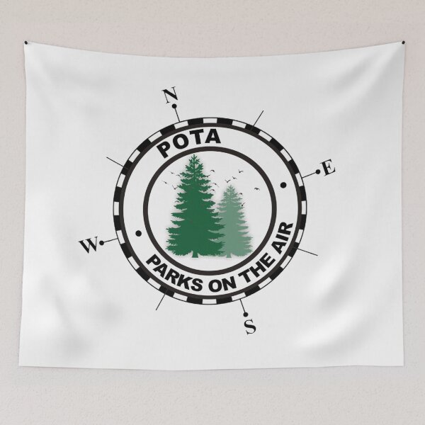 Item preview, ? Parks on the Air – POTA Ham Radio Logo | Amateur radio outdoor adventure designed and sold by chrisbe-.