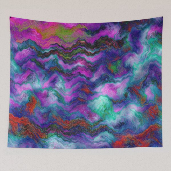 Item preview, Colourful swirls of digital imagination designed and sold by Sigtrix.