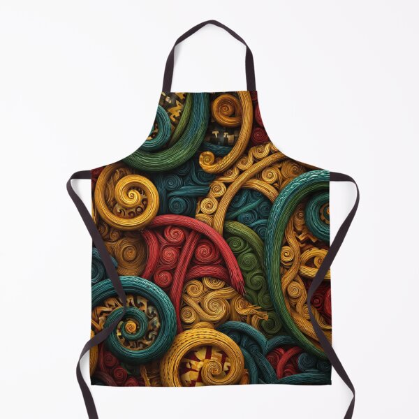 Item preview, New Zealand Māori Paua Pattern Koru Design 507 designed and sold by GrinGalore.