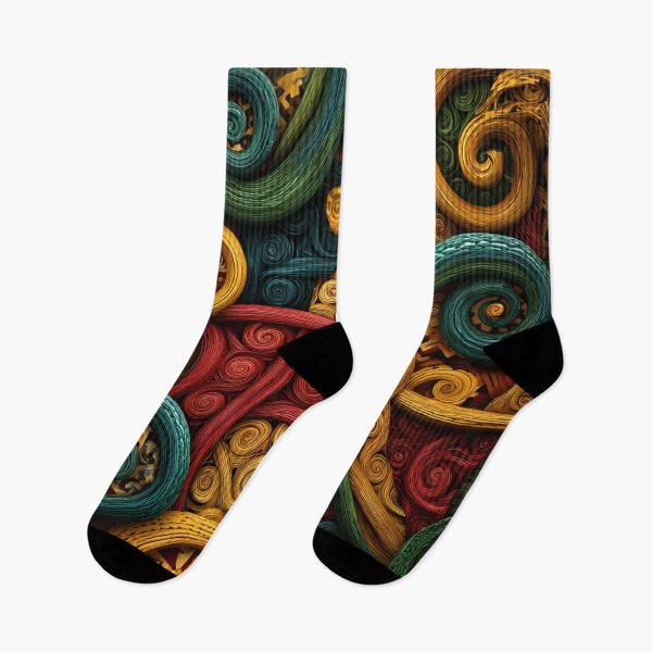 Item preview, New Zealand Māori Paua Pattern Koru Design 507 designed and sold by GrinGalore.