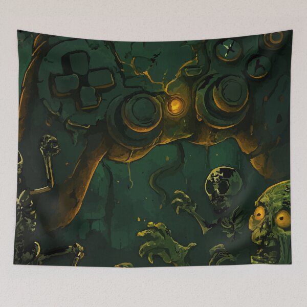 Item preview, halloween skeleton zombie gaming controler designed and sold by Uglyandcute.