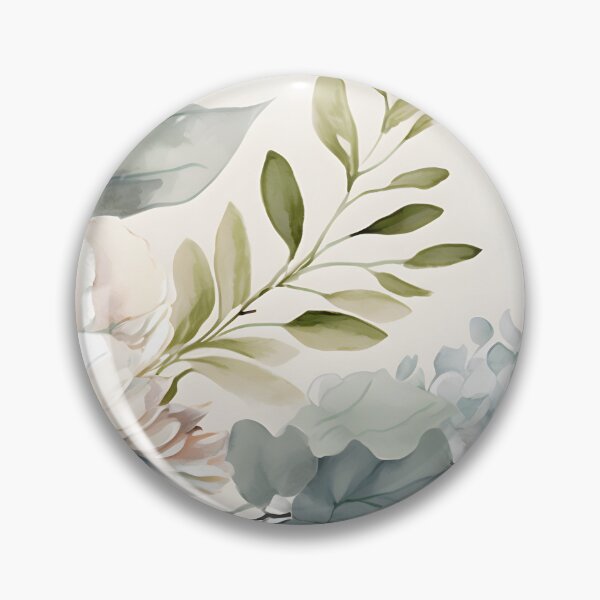 Item preview, Floral botanical watercolor wedding background designed and sold by dvoevnore.