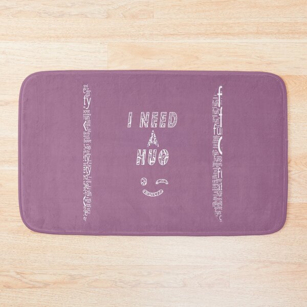 Item preview, I Need a Hug :) Funny Design for Pillows and Aparel designed and sold by MilabArt.