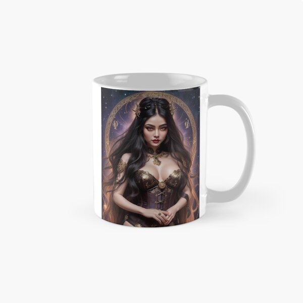 Item preview, Capricorn Zodiac Goddess – Celestial Earth Sign Astrology Art designed and sold by MissSaylor.