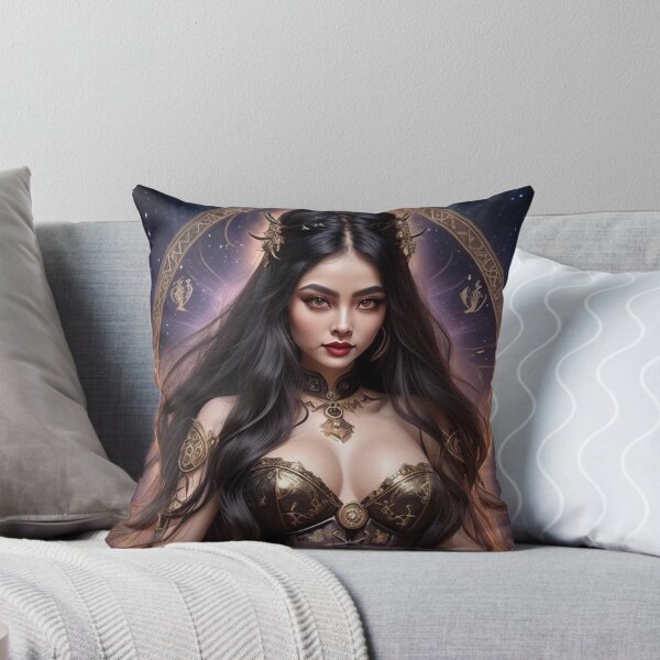Item preview, Capricorn Zodiac Goddess – Celestial Earth Sign Astrology Art designed and sold by MissSaylor.