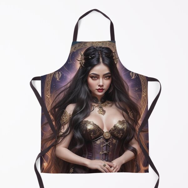 Item preview, Capricorn Zodiac Goddess – Celestial Earth Sign Astrology Art designed and sold by MissSaylor.