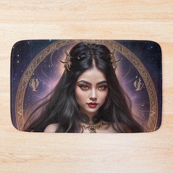 Item preview, Capricorn Zodiac Goddess – Celestial Earth Sign Astrology Art designed and sold by MissSaylor.