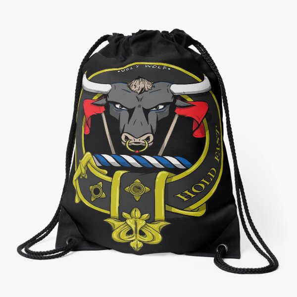 Hold Fast; McLeod Crest Drawstring Bag