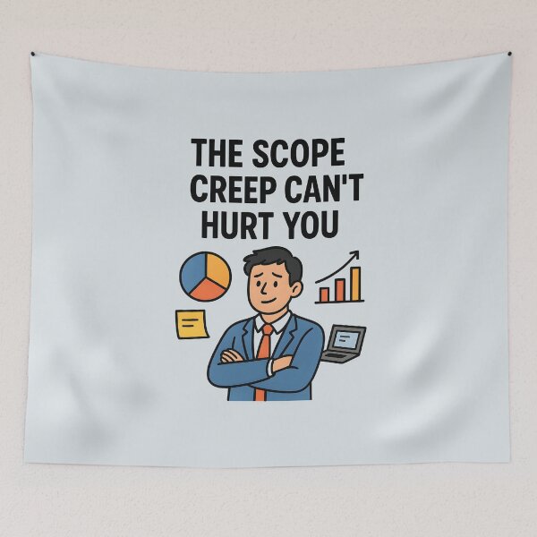 Artikelvorschau, Der Scope Creep kann Ihnen nicht schaden entworfen und verkauft von musthavewords.