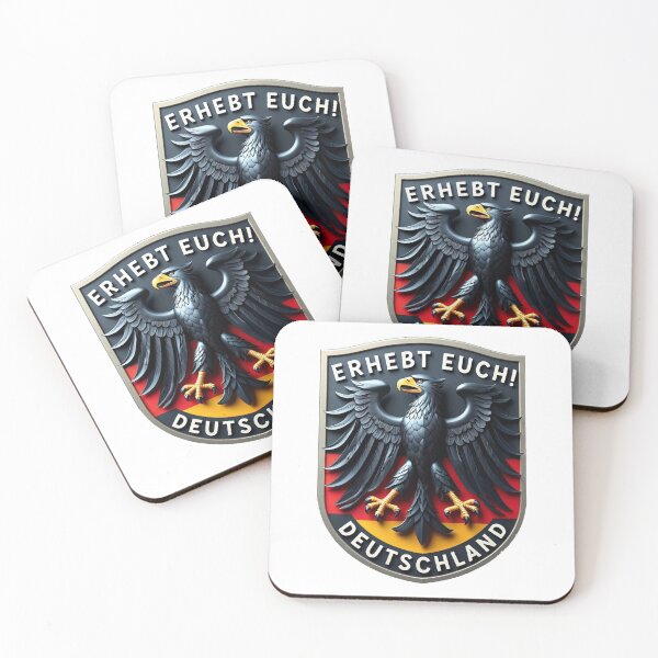 Artikelvorschau, Deutschland, Deutsches Wappen, Schild, Erhbert Euch entworfen und verkauft von Protests4freedom.