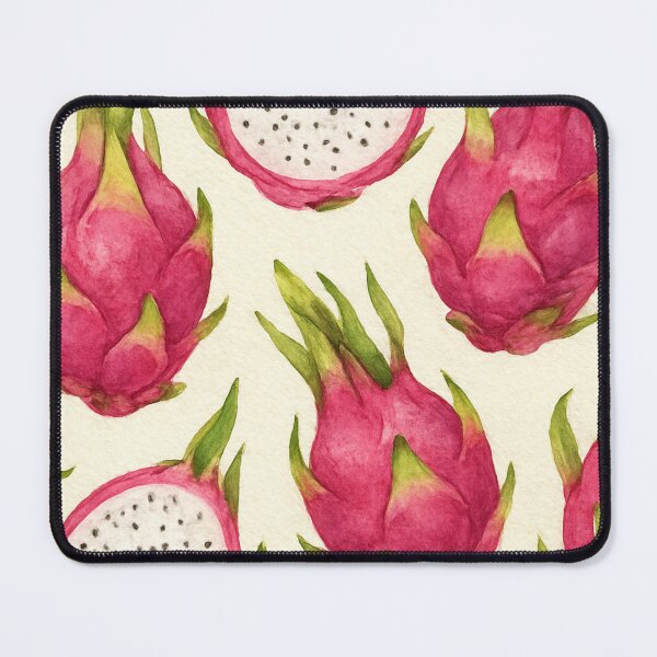 Item preview, Exotic dragonfruit watercolor pattern on texture paper designed and sold by cutsypatterns.