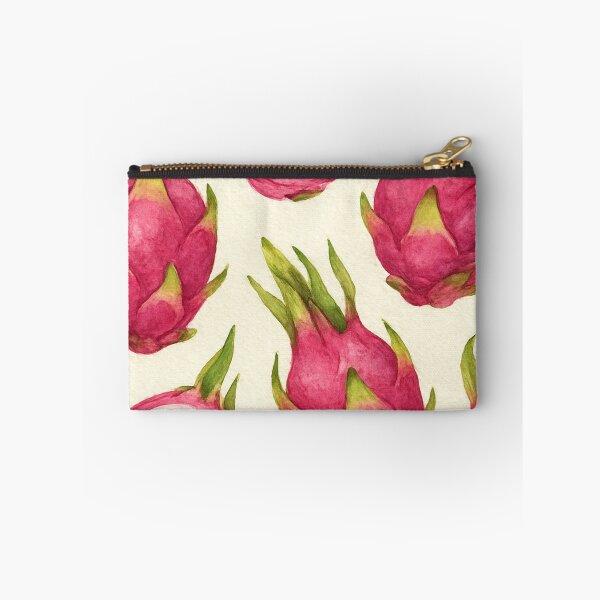Item preview, Exotic dragonfruit watercolor pattern on texture paper designed and sold by cutsypatterns.