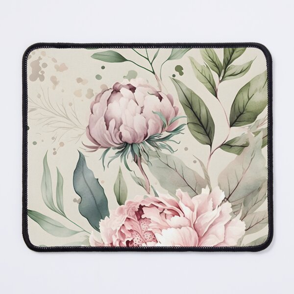 Item preview, Floral botanical watercolor wedding background designed and sold by dvoevnore.