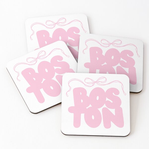Item preview, Pink Boston Coquette Bow Letters designed and sold by DiscoDigitals.