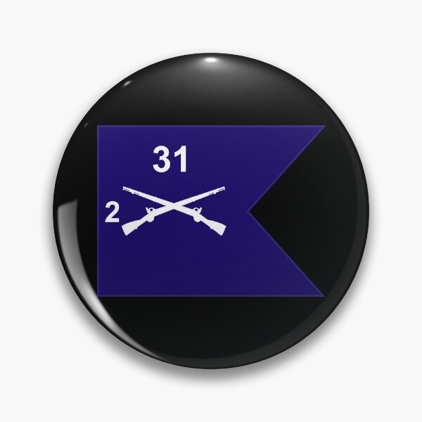 Artikelvorschau, Armee - Guidon - 2. Bataillon 31. Infanterie entworfen und verkauft von Military Insignia Products.