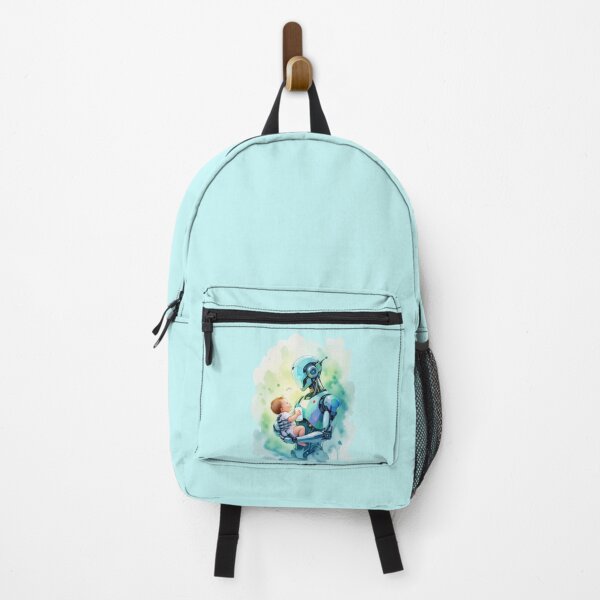 Item preview, A Loving Robot Carrying a Baby – The Warmth of Technology and Humanity. designed and sold by AddyTae.