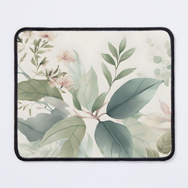 Item preview, Floral botanical watercolor wedding background designed and sold by dvoevnore.